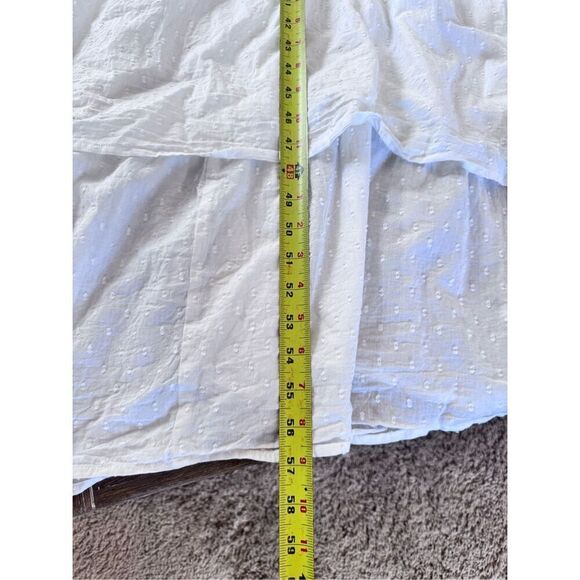 Victoria Dunn White Eyelet Bennet Maxi Dress Size XLarge - Picture 9 of 11